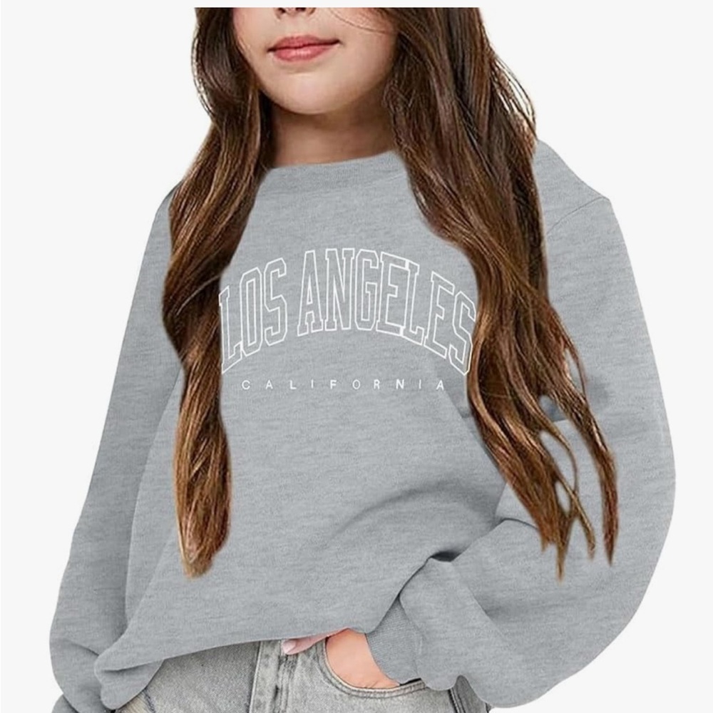 New-Gray Los Angeles Sweatshirt